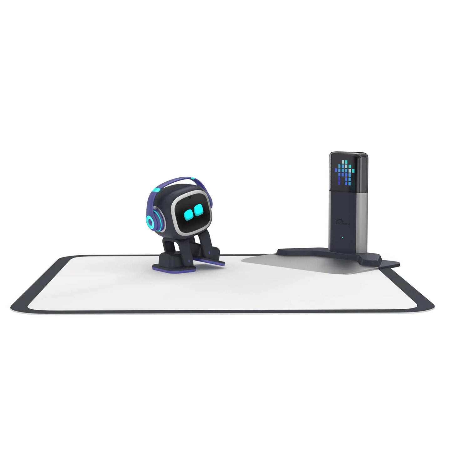 EMO Go Home AI Desktop Pet Robot with EMO Smart Lighting (Home Station)